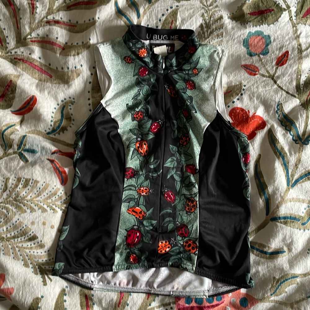 Primal sleeveless bike jersey, size small